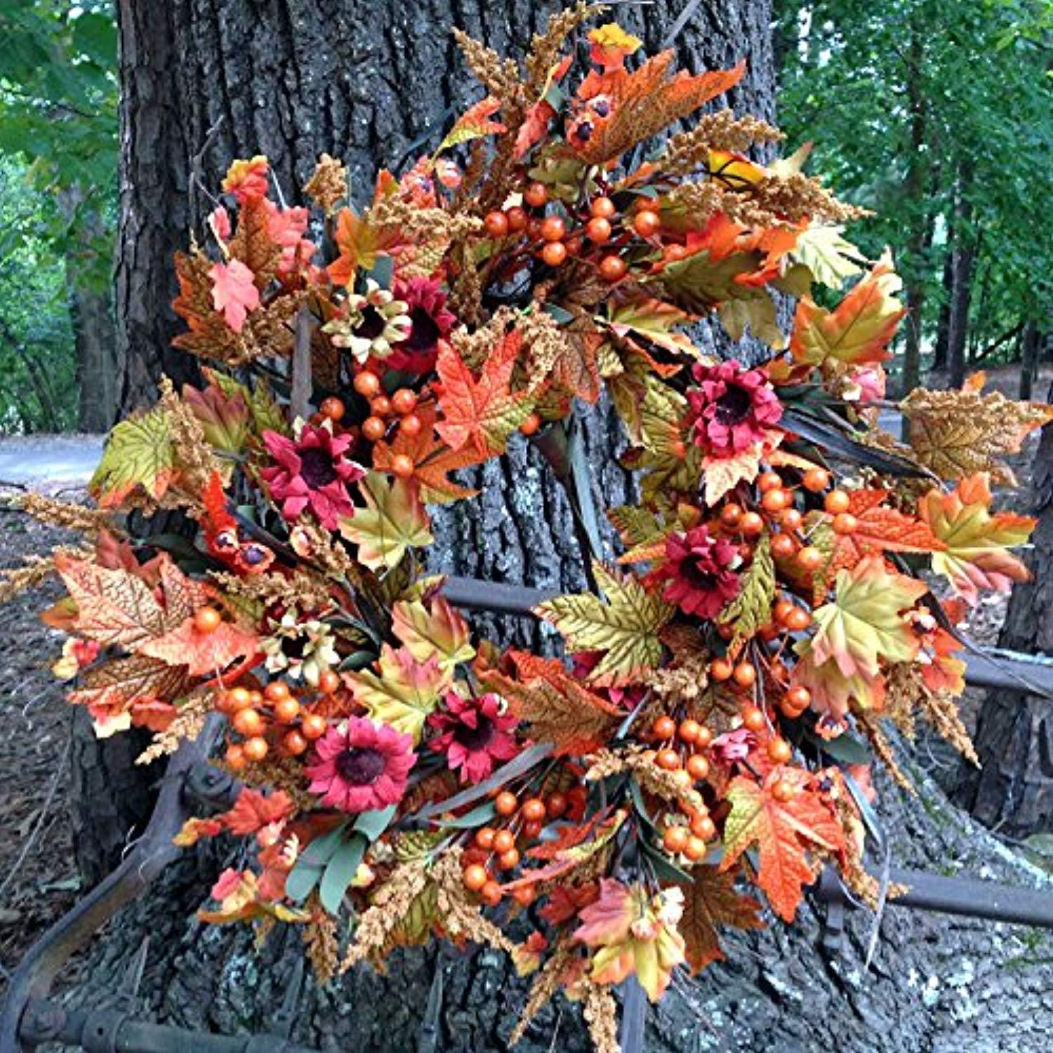 Flora Décor Fall Harvest Wreath - 28"