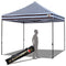 ABCCANOPY Pop up Canopy Tent Commercial Instant Shelter with Wheeled Carry Bag, 10x10 FT Navy Blue