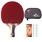 SSHHI Table Tennis Bat,Comfort Handle Offensive Ping Pong Paddle Set,Family Leisure Game Fashion/As Shown/B