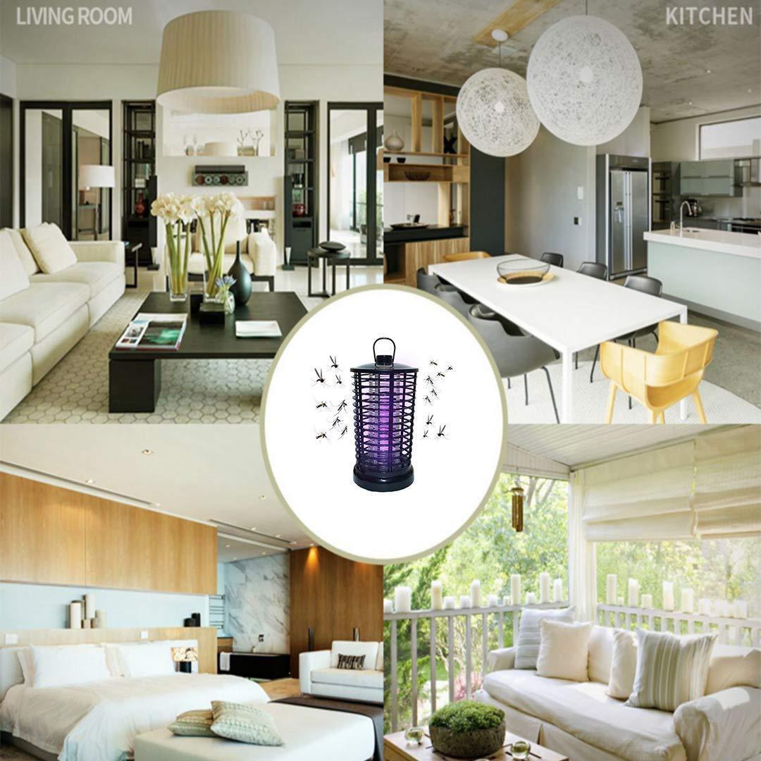 Dickinda 2019 Upgraded Bug Zapper, Electronic Insect Killer, Mosquito Lure Lamp,Mosquito Gnat Trap for Indoor and Outdoor