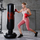 CRRD Punching Heavy Bag,Inflatable Punching Bag Freestanding Fitness Punching Boxing Bag for Kids and Adults Boxing Target Bag