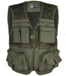 LOOGU Outdoor Fly Fishing Vest with Multi-Pockets for Fishing,Hunting, Hiking, Climbing, Traveling, Photography