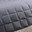 Junovo Weighted Blanket, Heavy Blanket with Premium Cotton and Glass Beads, Great Sleep for People with Anxiety, Insomnia, ADHD, Stress, Autism and OCD (60''x 80'', 20lbs, Dark Grey)