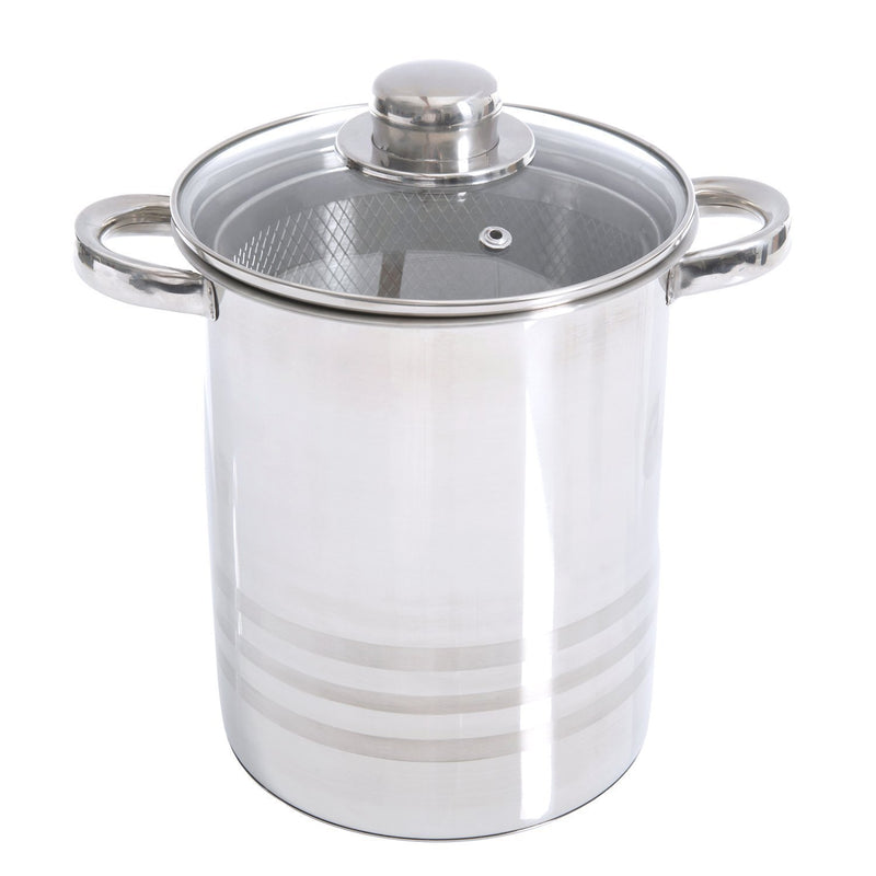 Chef Quality Stainless Steel Steamer - 4 QT Vegetable Steamer or Stovetop Steamer Cooker