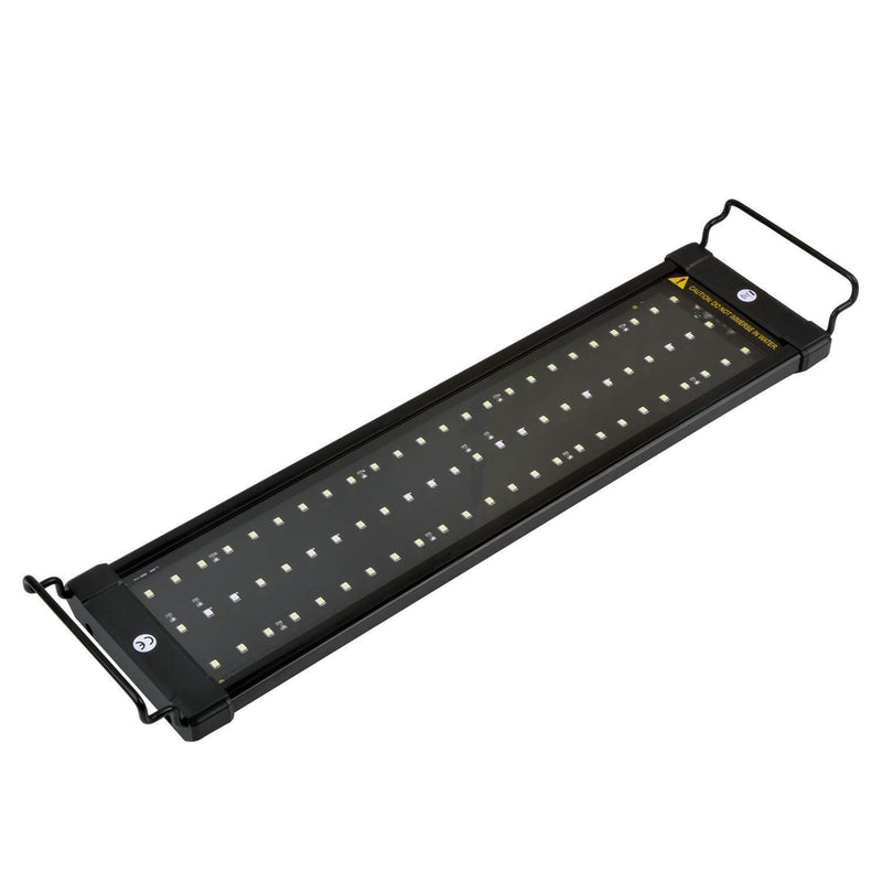 NICREW ClassicLED Aquarium Light, Fish Tank Light with Extendable Brackets, White and Blue LEDs