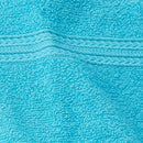 Superior 100% Ringspun Cotton 12Pc Towel Set (4 Bath, 4 Hand, 4 Face) - Turquoise