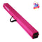 MaxKare 9ft Balance Beam Gymnastics for Home, Indoor Floor Foldable Gymnastic Beam for Kids, with Grip Suede, Anti-Slip Base, Folding Gymnastics Beams for Training, Practice, Physical Therapy Pink