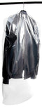 Juvale Dry Cleaner Bags - 50-Pack Garment Dry Cleaning Cover Bags - Gusseted Hanger Bags for Bulky Clothes, 39.7 × 21.3 Inches, 4 Inches of Gusset