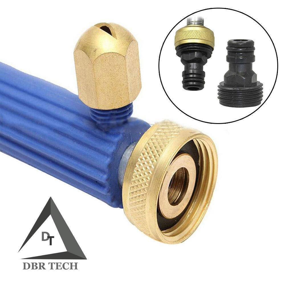 ZEJUN Tech Hydro Jet High Pressure Power Washer, Pressure Washer Gun Whit Garden Hose End, Hydrojet Power Washer Nozzle