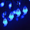 LEVIHCEC Solar Halloween Decorations String Lights, 30 LED Waterproof Cute Ghost LED Holiday Lights for Outdoor Decor, 8 Modes Steady/Flickering Lights [Light Sensor] 19.7ft Blue