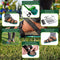 Scuddles Lawn Aerator Spike Shoes - For Effectively Aerating Lawn Soil – Comes with 3 Adjustable Straps with Metallic Buckles – Universal Size that Fits all - For a Greener and Healthier Yard (Metal Buckle)