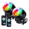 Luditek  [Latest 6-Color LEDs] Litake Party Lights Disco Ball Lights Strobe Light, 7 Patterns Sound Activated with Remote Control Dj Lights Stage Light