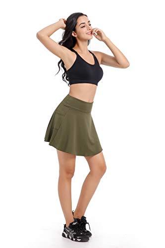 EAST HONG Women's Golf Skort Tennis Running Workout Skort