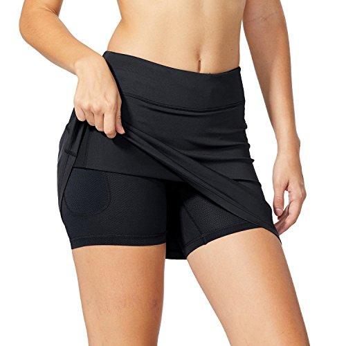 BALEAF Women's Active Athletic Skort Lightweight Skirt with Pockets for Running Tennis Golf Workout