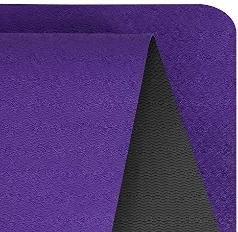 TOPLUS Yoga Mat - Classic 1/4 inch Pro Yoga Mat Eco Friendly Non Slip Fitness Exercise Mat with Carrying Strap-Workout Mat for Yoga, Pilates and Floor Exercises