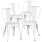 POLY & BARK EM-112-BLK-X4 Trattoria Side Chair in Black (Set of 4)