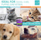 NUSENTIA Enzymes for Dogs & Cats - Enzyme Miracle - Systemic & Digestive Enzyme Formula - Powder - 364 Servings - Vegetarian