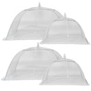 GIDABRAND (4 Pack) Luxury Mesh Food Covers for Outdoors | Large Pop-Up Food Cover Tents | Highly Durable Picnic Food Covers | Easy to Use Food Umbrella | Keep Flies Away with This Outdoor Food Covers