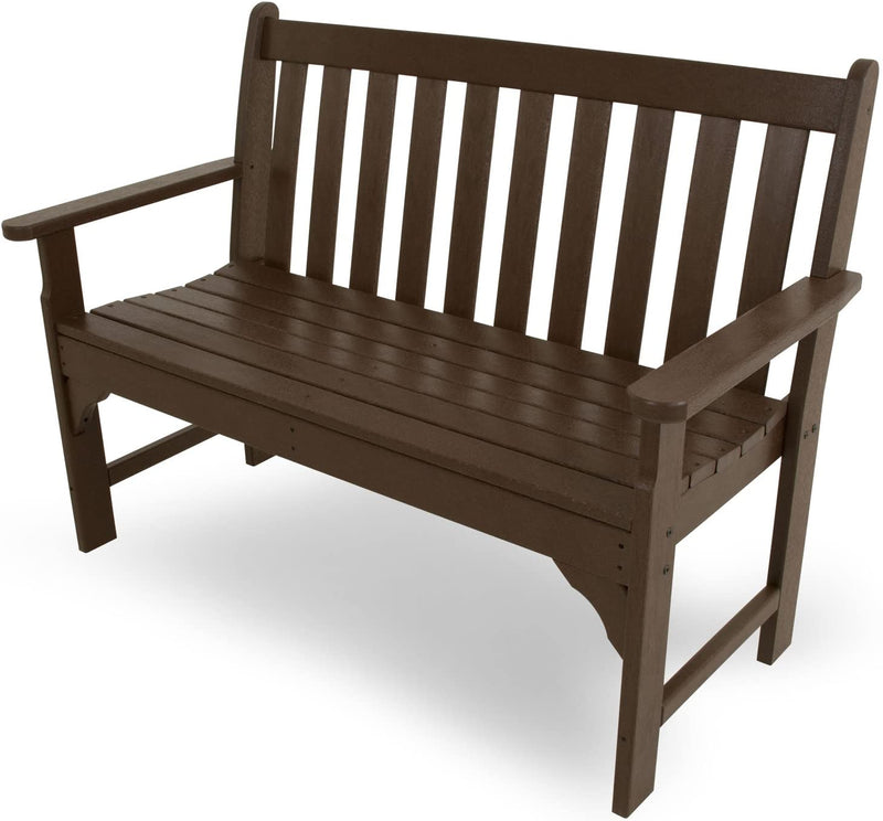 POLYWOOD® Vineyard 48" Bench (Mahogany)