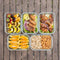 Bayco Large Glass Meal Prep Containers, [5 Pack, 36oz | 4.5cups] Glass Food Storage Containers with Lids, Airtight Glass Bento Boxes, BPA Free & FDA Approved & Leak Proof (5 lids & 5 Containers)