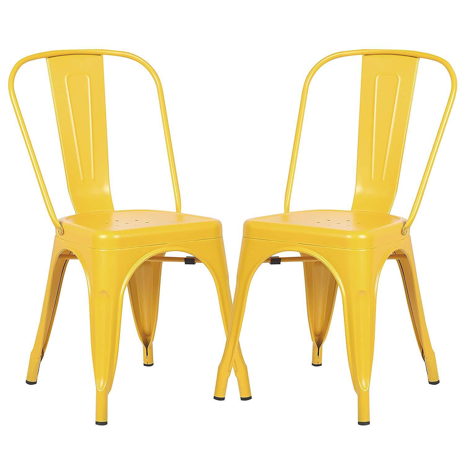 POLY & BARK EM-112-BLK-X4 Trattoria Side Chair in Black (Set of 4)