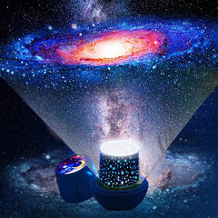 Kingtoys Kids Night Light Projector - Star Light Projector with USB Cable, 360 Degree Rotation Kids Star Projector Lamp Bedroom Star Projector Night Light Best Gifts for Kids - 7 Sets of Film