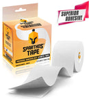 Sparthos Kinesiology Tape - Incredible Support for Athletic Sports and Recovery - Free Kinesiology Taping Guide! - Uncut 2 inch x 16.4 feet Roll