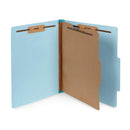 10 Blue Classification Folders- 1 Divider-2’’ Tyvek expansions- Durable 2 Prongs Designed to Organize Standard Medical Files, Law Client Files, Office Reports– Letter Size, Blue, 10 Pack