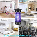 WAPIKE 2019 Upgraded Electric Bug Zapper, Portable Standing or Hanging for Home, Indoor, Bedroom, Kitchen, Office