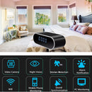 SkyNorld Spy Camera, Hidden Camera WIFI Spy Camera in Clock/HD 1080P Wireless Security Camera for Nanny Cam Night Vision Remote View Motion Dection