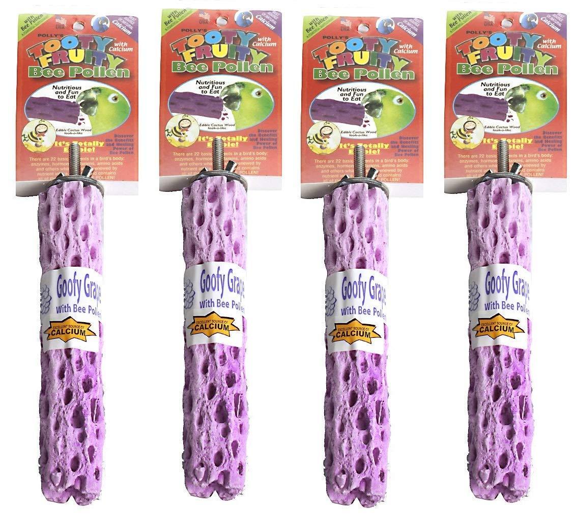 Polly's Tooty Fruity Pollen Bird Perch, Medium