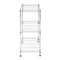 Sandusky WS241430 Wire Shelving, 24" Width x 30" Height x 14" Depth, 3 Shelves, Chrome