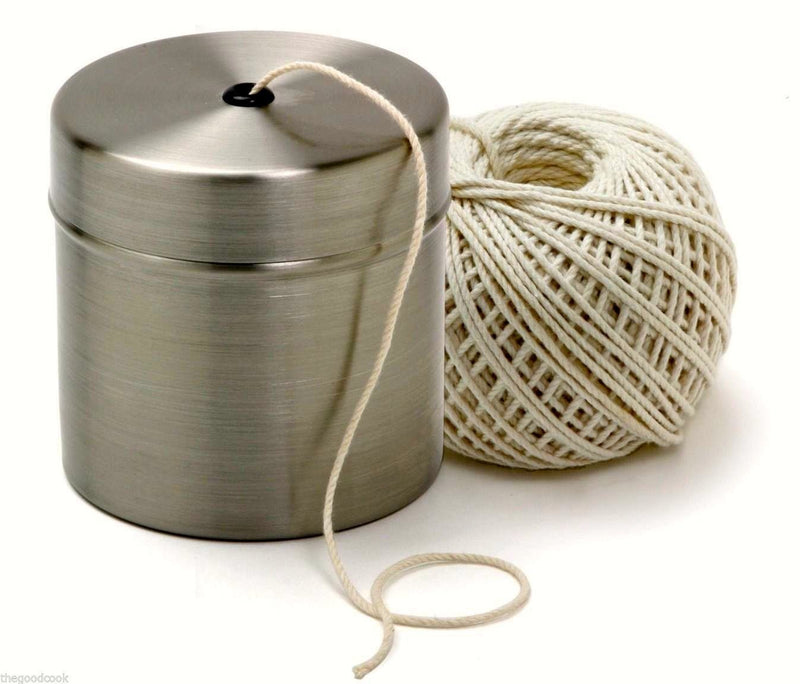 Chef Butcher Cook Kitchen Natural Cotton Twine String Stainless Dispenser Norpro