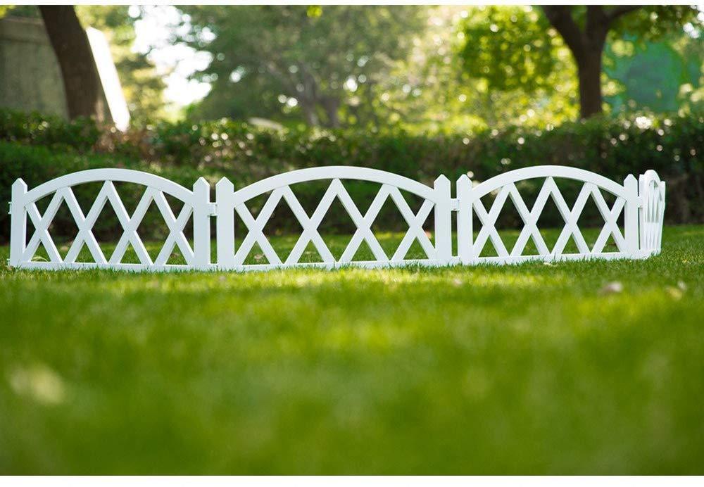 CenYC  Garden Plastic Fence Pickets Indoor Outdoor Protective Guard Edging Decor