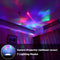 Kingtoys Night Light Projector Sound Machine - Aurora Borealis Projector, Colorful Nightlight, White Noise Machine, Bluetooth Speaker with Remote for Baby, Kids, Adult in Nursery, Kids Room, Bedroom