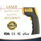 Kizen Laser DT-8380 Infrared Thermometer Non-Contact Digital Laser Temperature Gun with LCD Display -50°C ~ 380°C (-58 °F ~ 716°F)