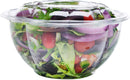 DOBI [50 Pack - 32 oz.] Salad to-Go Containers - Clear Plastic Disposable Salad Bowls with Airtight Lids, Standard Size