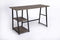 PayLessHere Vintage Brown Finish Computer Writing Study Trestle Desk Modern Vintage Home Office