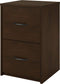 Ameriwood Home Core 2 Drawer File Cabinet, Espresso