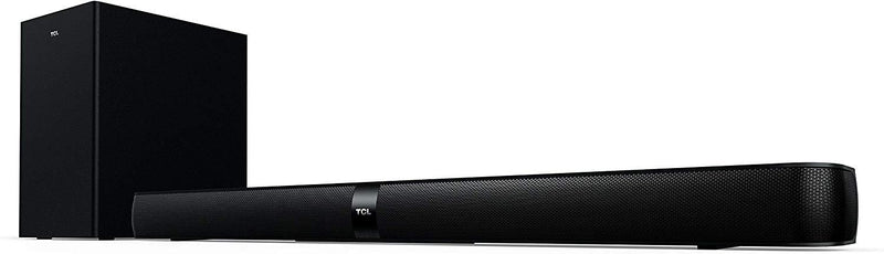 TCL Alto 7+ 2.1 Channel Home Theater Sound Bar with Wireless Subwoofer - TS7010, 36", Black