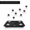 Adoric Bluetooth Body Fat Scale Smart Digital Scale with APP for Android and IOS, Tempered Glass Surface, Auto On/Off, Body Composition Monitor Measures Weight, Bone, Water, Muscle, Fat, BMI, BMR