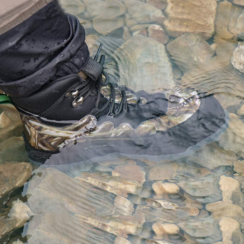 NEYGU Breathable Quick-Dry Wading Shoes with Felt Sole Used for Neoprene Stocking Foot Wader,Camo Wader Boots for Fishing and Hunting