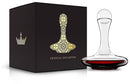 Venero Wine Decanter Aerator Set - Lead Free Crystal Glass Carafe and Stopper - Aerating Liquor Pourer with Lid for Red Wine, Cognac, Bourbon, Scotch, Irish Whiskey - Luxury Gift Box for Men or Women