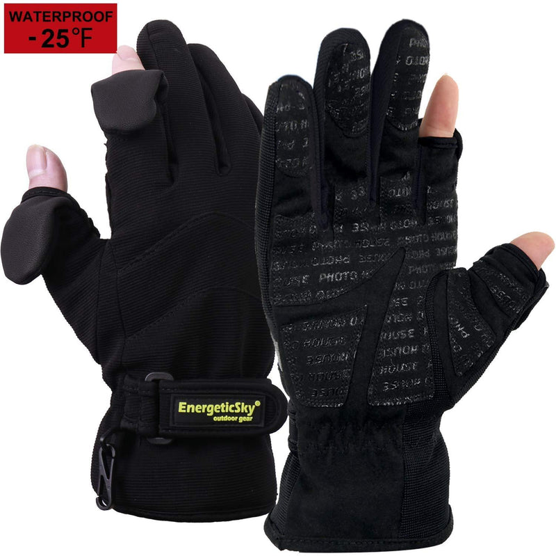 EnergeticSky Waterproof Winter Gloves,3M Thinsulate Ski