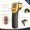 Kizen Laser DT-8380 Infrared Thermometer Non-Contact Digital Laser Temperature Gun with LCD Display -50°C ~ 380°C (-58 °F ~ 716°F)