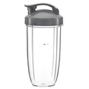 Preferred Parts 32oz Replacement Cups with Flip Top To Go Lid for NutriBullet 600w and Pro 900w Blender (2 Pack)