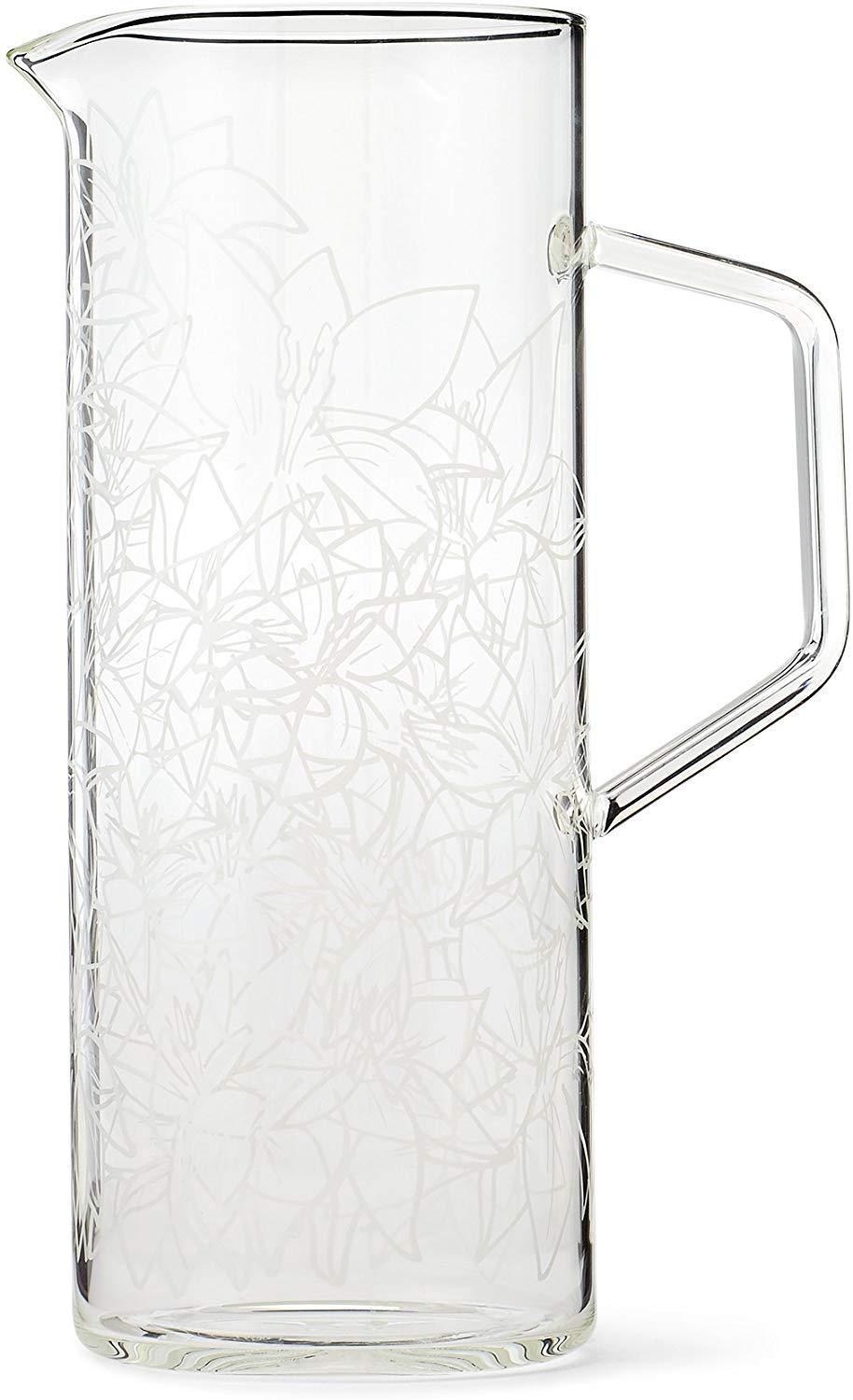 TeavanaPoinsettia Glass Pitcher