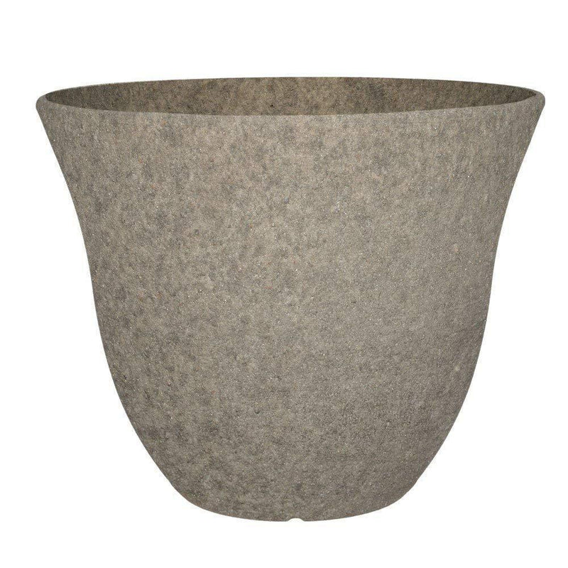 GARDENGOODZ Honeysuckle Patio Pot Honeysuckle Planter, Patio Pot, 15" Fossil Stone