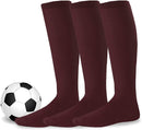 Soxnet Acrylic Unisex Soccer Sports Team Cushion Socks 3 Pack