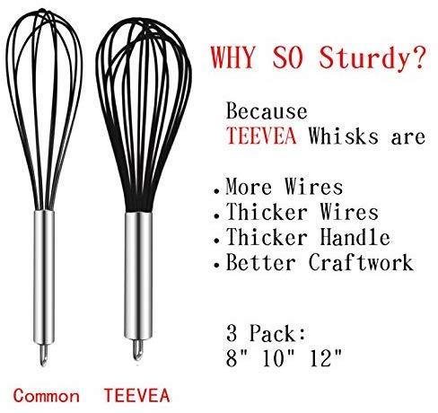 TEEVEA (More Economical) 5 Pack 9 inch Banneton Proofing Basket Danish Dough Whisk Dough Scraper Set Wood Germany Flour Bowl Bread Bakers Basket Brad Baking Washable Linen Bag for Rising Round Crispy